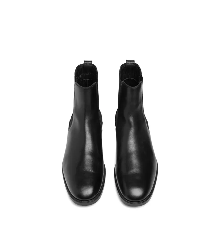 Men Boots Tom Ford Leather Robert Chelsea Boot Black Men Boots Tom Ford Leather Robert Chelsea Boot Black