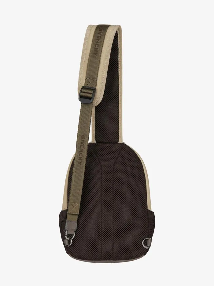 Men Crossbody Bags Givenchy GTrail Bag In Nylon Sand Men Crossbody Bags Givenchy GTrail Bag In Nylon Sand