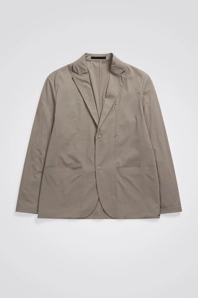 Men Emil Travel Light Concrete Grey Norse Projects Overshirts