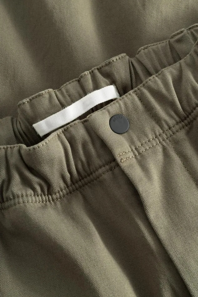 Men Ezra Light Stretch Sediment Green Norse Projects Trousers
