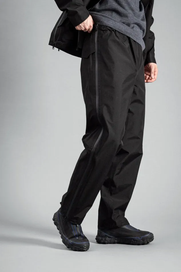 Men GoreTex 3L Rain Pant Black Norse Projects Trousers