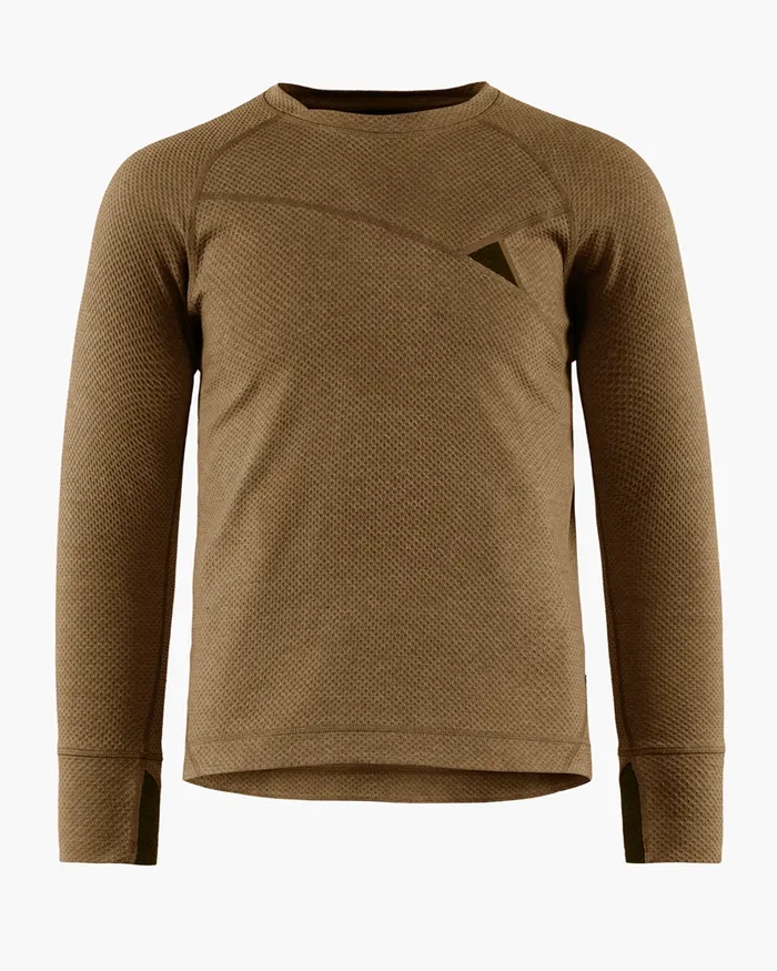 Men Huge Norna Mid Layer Olive Klttermusen Fleeces and Sweaters