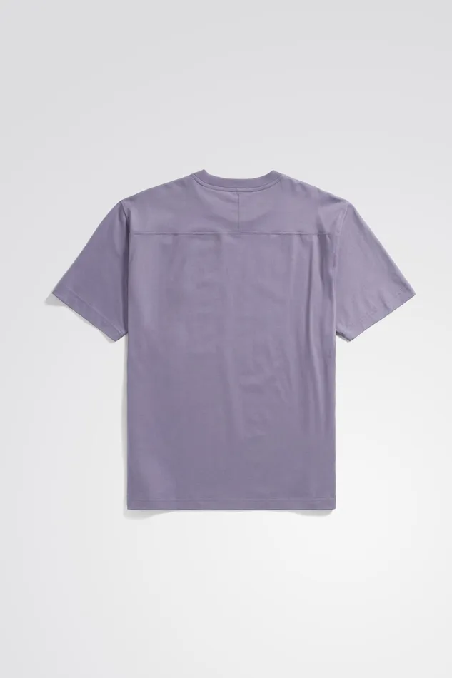 Men Johannes N Logo Tshirt Dusk Purple Norse Projects TShirts