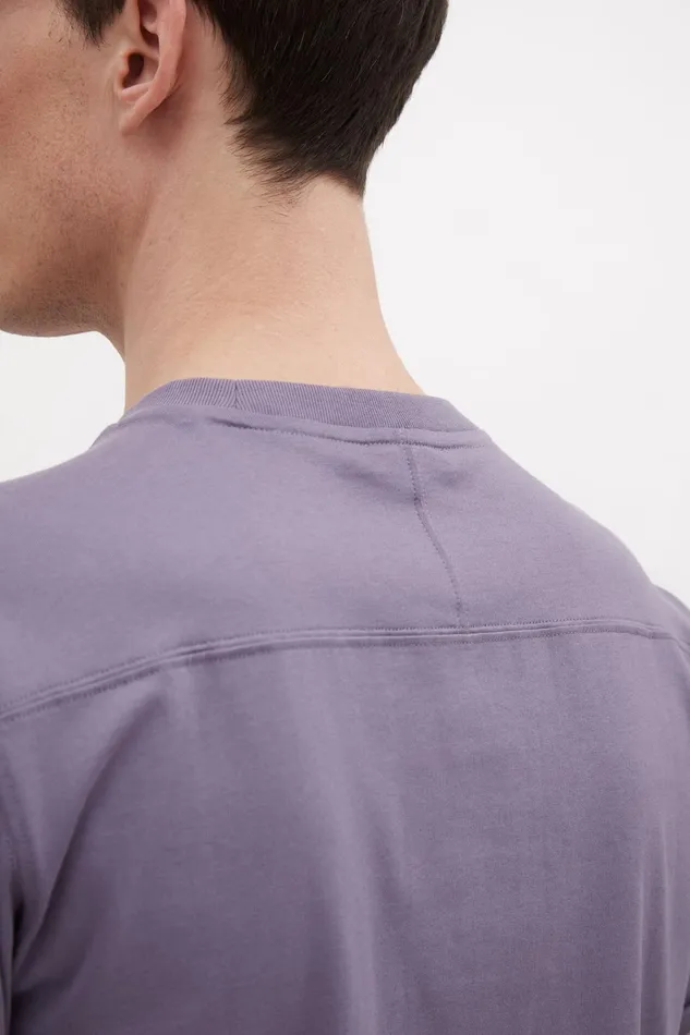 Men Johannes N Logo Tshirt Dusk Purple Norse Projects TShirts