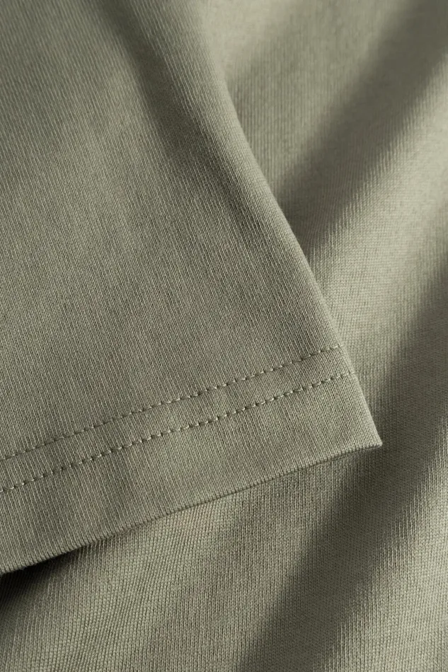 Men Johannes Organic Pocket Tshirt Sediment Green Norse Projects TShirts