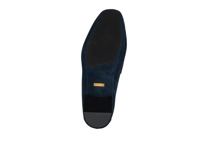 Men Loafers Tom Ford Suede Berwick Loafer Indigo Men Loafers Tom Ford Suede Berwick Loafer Indigo