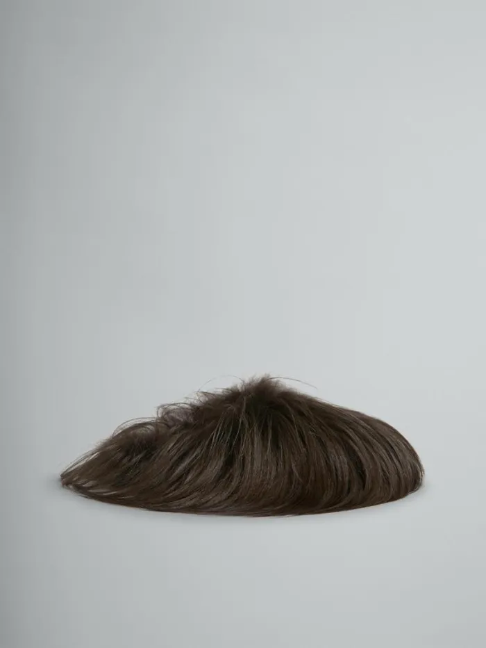 Men Marni Pablo Sneakers Brown Kidassa Fur Fussbett Sabot