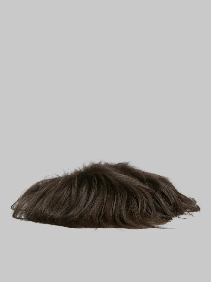 Men Marni Pablo Sneakers Brown Kidassa Fur Fussbett Sabot