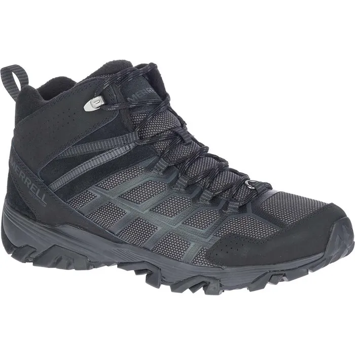 Men Merrell Boots Moab FST 3 Thermo Mid Waterproof Black Men Merrell Boots Moab FST 3 Thermo Mid Waterproof Black