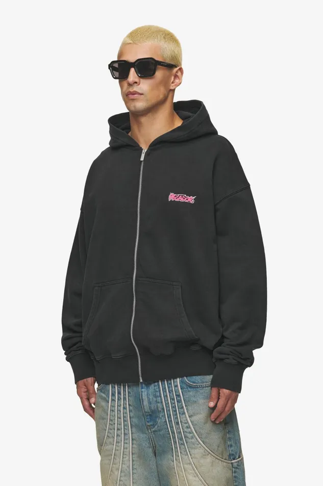 Men Pegador Hoodies Barret Terry Oversized Sweat Jacket Vintage Black Men Pegador Hoodies Barret Terry Oversized Sweat Jacket Vintage Black