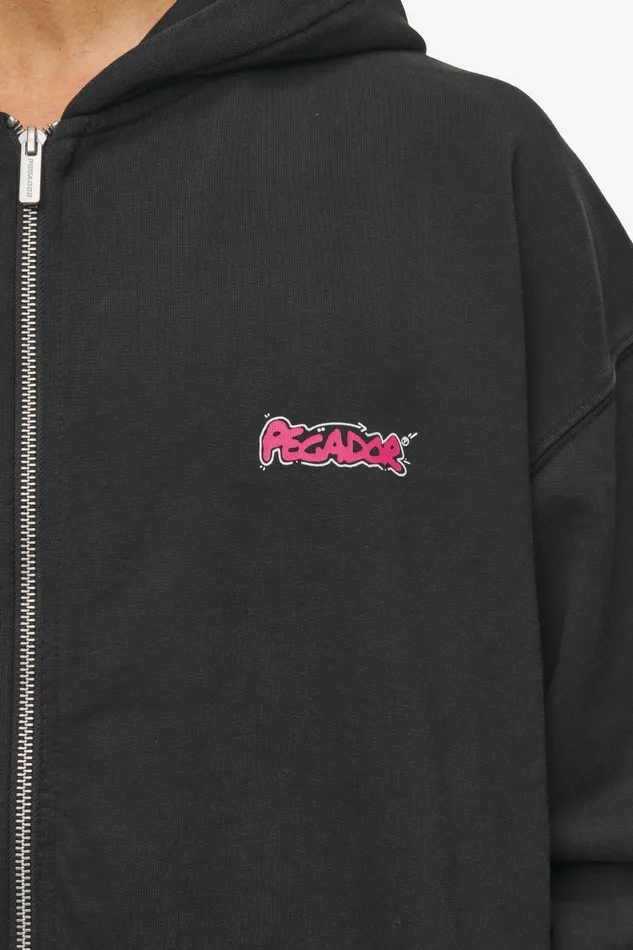Men Pegador Hoodies Barret Terry Oversized Sweat Jacket Vintage Black Men Pegador Hoodies Barret Terry Oversized Sweat Jacket Vintage Black