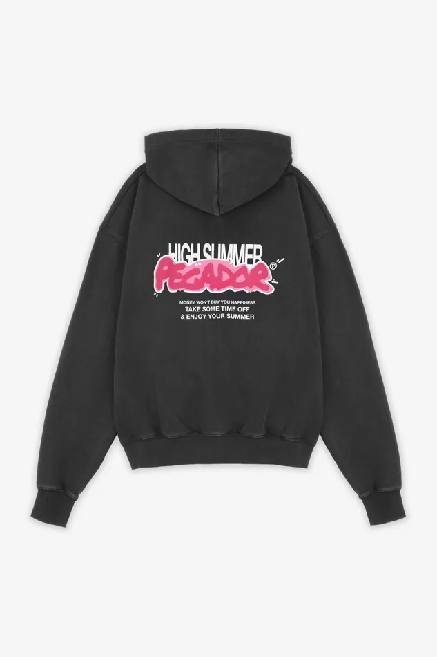 Men Pegador Hoodies Barret Terry Oversized Sweat Jacket Vintage Black Men Pegador Hoodies Barret Terry Oversized Sweat Jacket Vintage Black