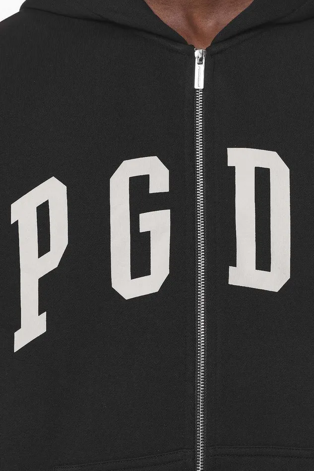 Men Pegador Hoodies Layton Oversized Sweat Jacket Black Men Pegador Hoodies Layton Oversized Sweat Jacket Black