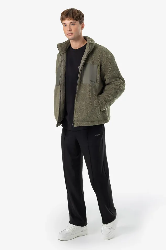 Men Pegador Jacken Archer Teddy Jacket Faded Olive Men Pegador Jacken Archer Teddy Jacket Faded Olive