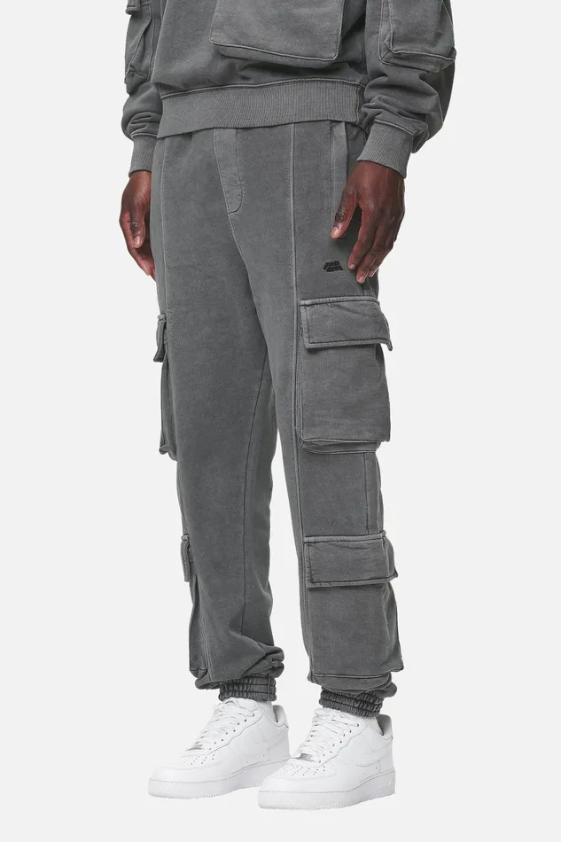 Men Pegador Pants and Joggers Harvey Terry Cargo Sweat Pants Vintage Grey Men Pegador Pants and Joggers Harvey Terry Cargo Sweat Pants Vintage Grey
