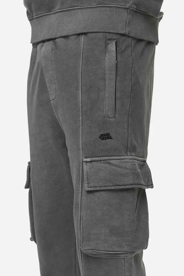Men Pegador Pants and Joggers Harvey Terry Cargo Sweat Pants Vintage Grey Men Pegador Pants and Joggers Harvey Terry Cargo Sweat Pants Vintage Grey