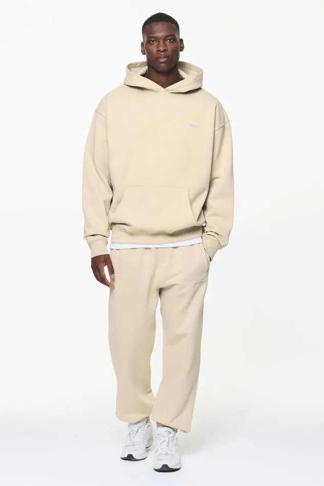 Men Pegador Pants and Joggers Logo Heavy Sweat Jogger Vintage Washed Kingdom Beige Men Pegador Pants and Joggers Logo Heavy Sweat Jogger Vintage Washed Kingdom Beige
