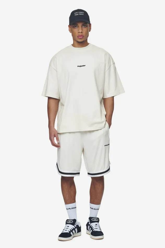 Men Pegador Shorts Lansing Basketball Shorts Salty Cream Men Pegador Shorts Lansing Basketball Shorts Salty Cream