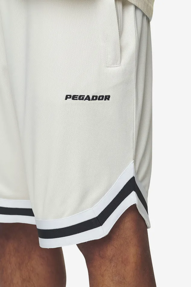 Men Pegador Shorts Lansing Basketball Shorts Salty Cream Men Pegador Shorts Lansing Basketball Shorts Salty Cream