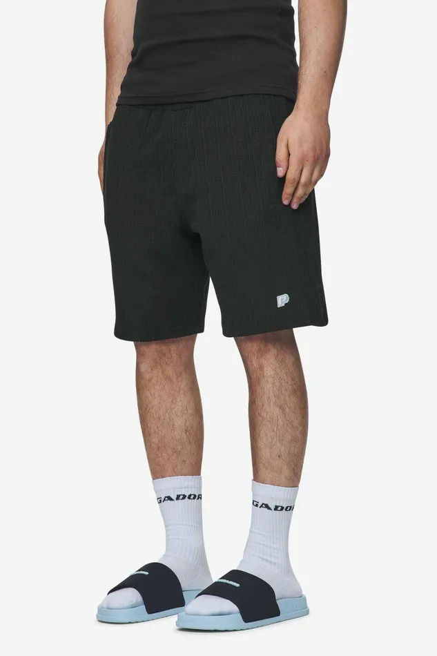 Men Pegador Shorts Libco Structured Knit Shorts Black Men Pegador Shorts Libco Structured Knit Shorts Black