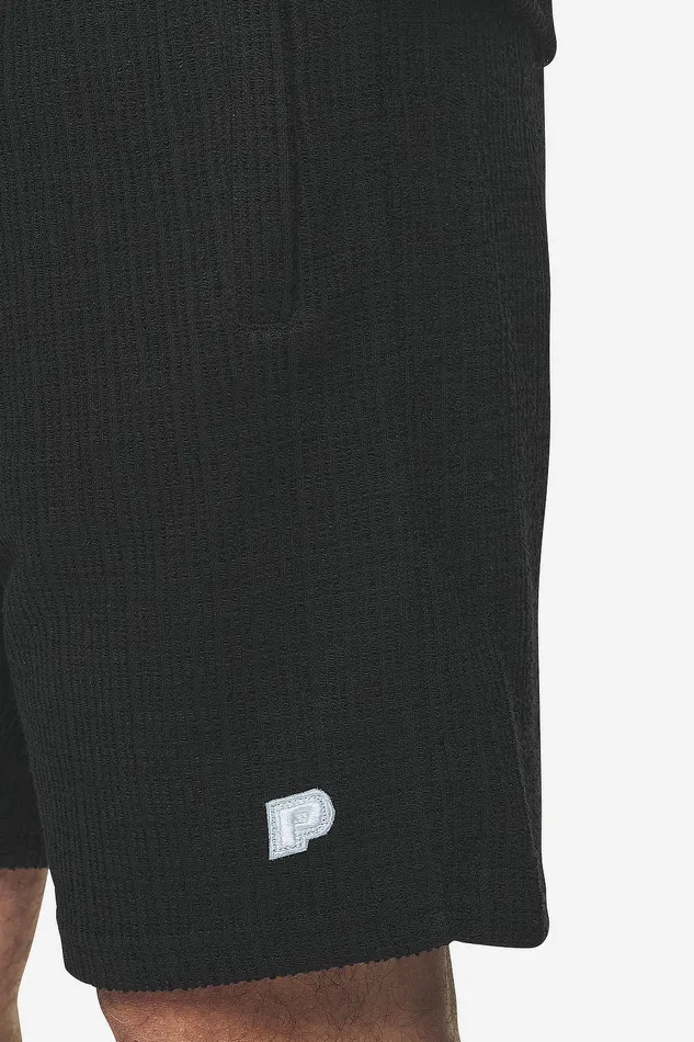Men Pegador Shorts Libco Structured Knit Shorts Black Men Pegador Shorts Libco Structured Knit Shorts Black