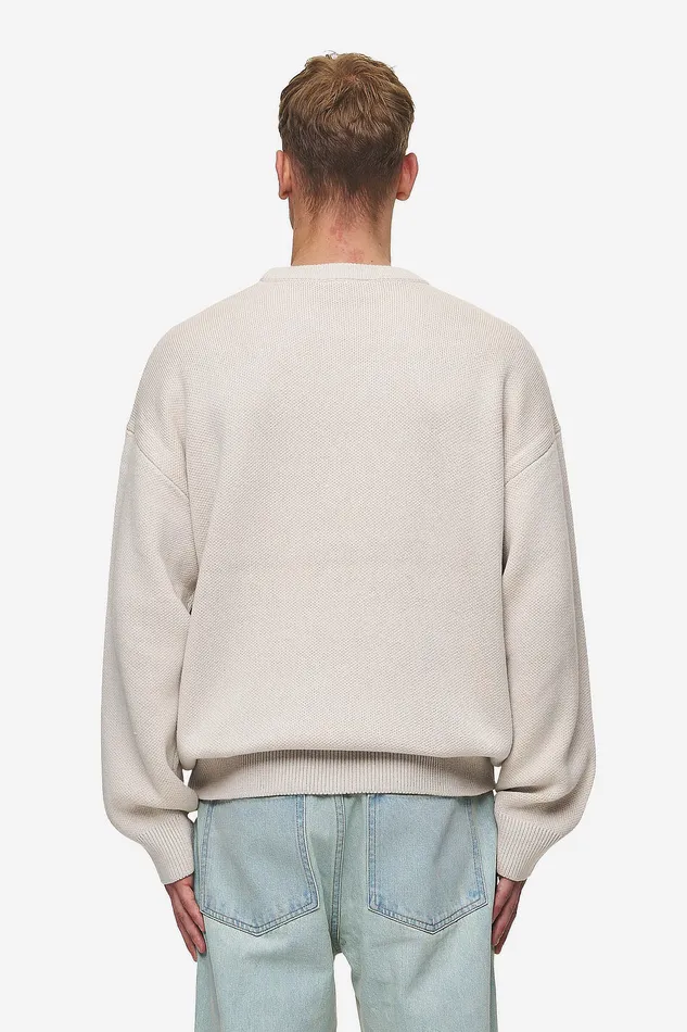Men Pegador Sweaters Lenox Oversized Knit Sweater Light Beige Men Pegador Sweaters Lenox Oversized Knit Sweater Light Beige