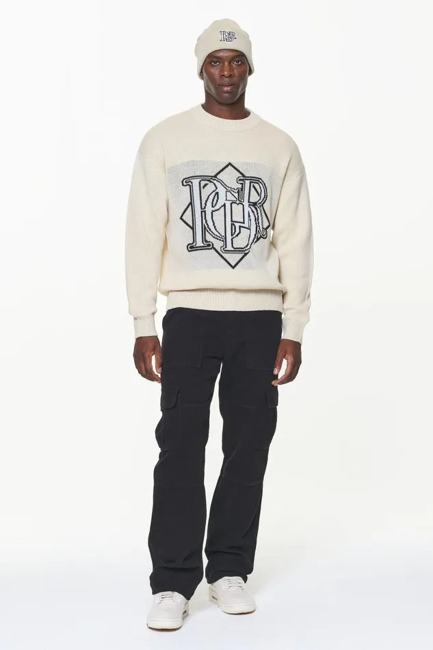 Men Pegador Sweaters Valk Knit Sweater Kingdom Beige Men Pegador Sweaters Valk Knit Sweater Kingdom Beige