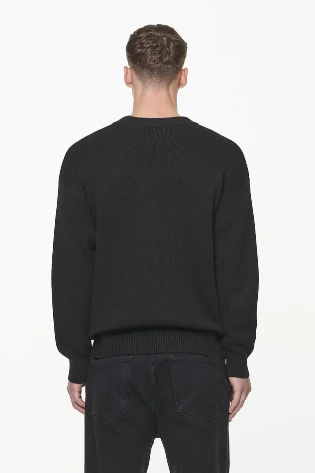 Men Pegador Sweaters Winser Knit Sweater Onyx Black Men Pegador Sweaters Winser Knit Sweater Onyx Black