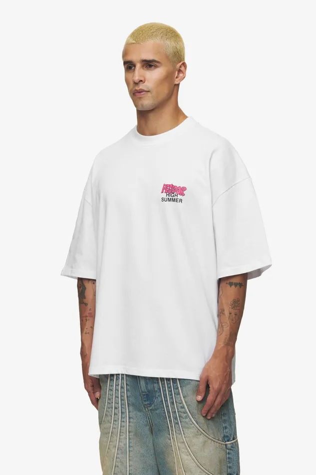 Men Pegador Tees Farrar Boxy Tee White Men Pegador Tees Farrar Boxy Tee White