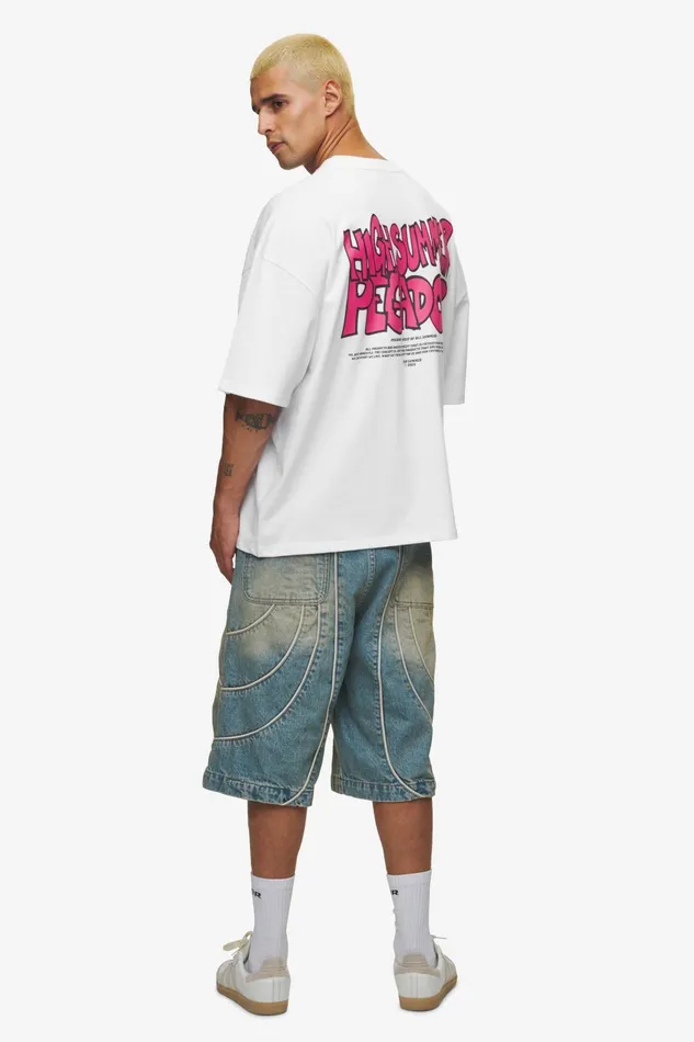 Men Pegador Tees Farrar Boxy Tee White Men Pegador Tees Farrar Boxy Tee White