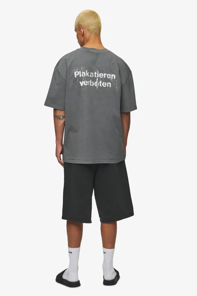 Men Pegador Tees Gulati Oversized Tee Vintage Grey Men Pegador Tees Gulati Oversized Tee Vintage Grey