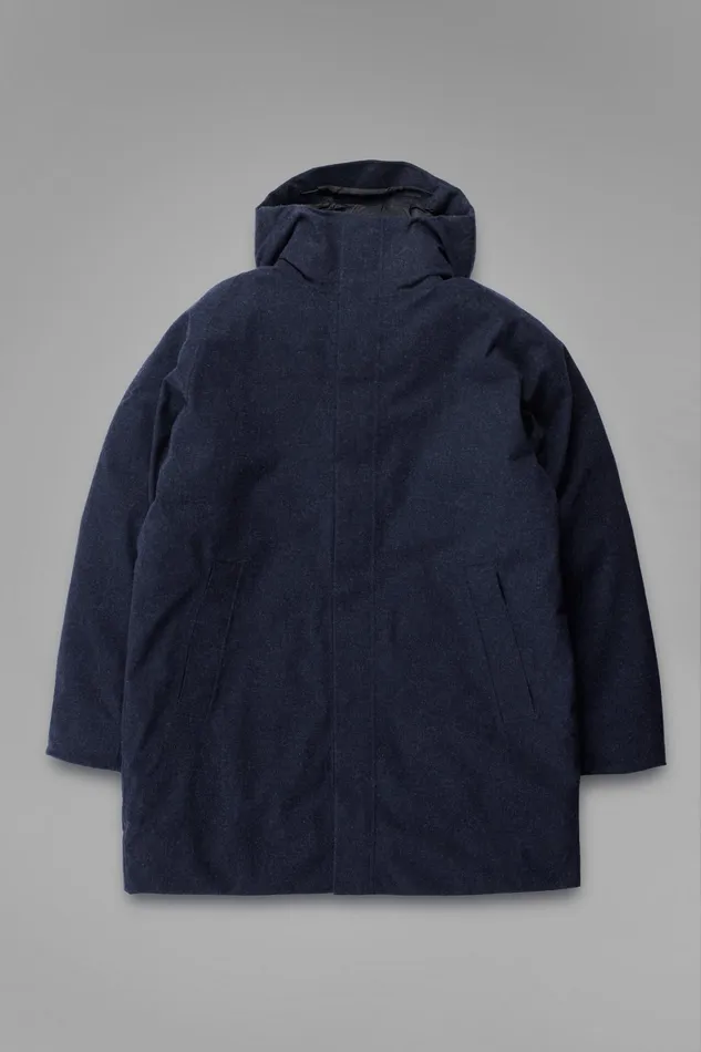 Men Rokkvi 60 GoreTex Wool Down Jacket Dark Navy Norse Projects Outerwear