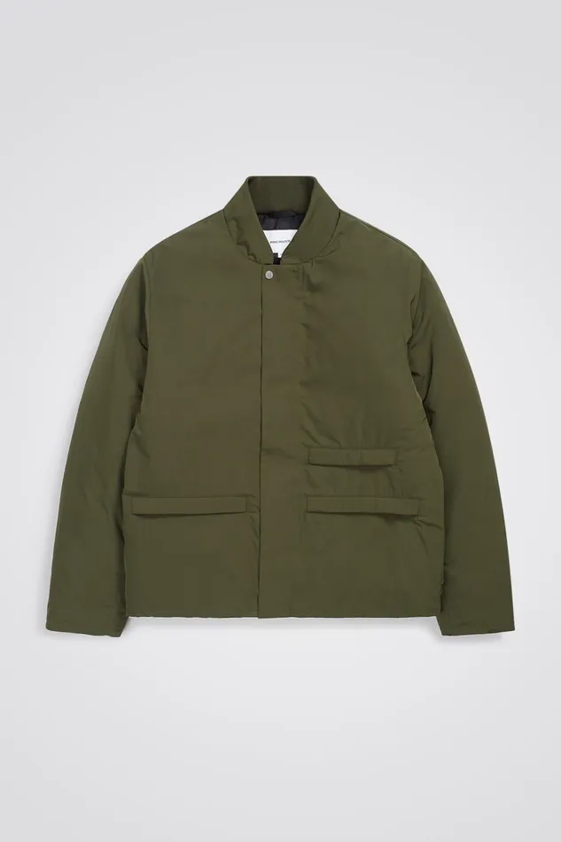 Men Ryan Military Bomber Jacket Army Green Norse Projects Outerwear