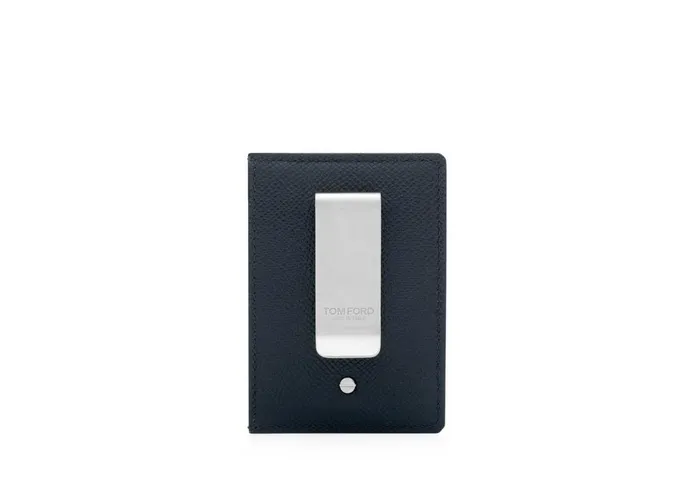 Men Small Leather Goods Tom Ford Small Grain Leather Money Clip Cardholder Men Small Leather Goods Tom Ford Small Grain Leather Money Clip Cardholder