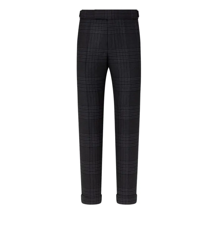 Men Suits Tom Ford Grand Check Shelton Suit Grey Men Suits Tom Ford Grand Check Shelton Suit Grey