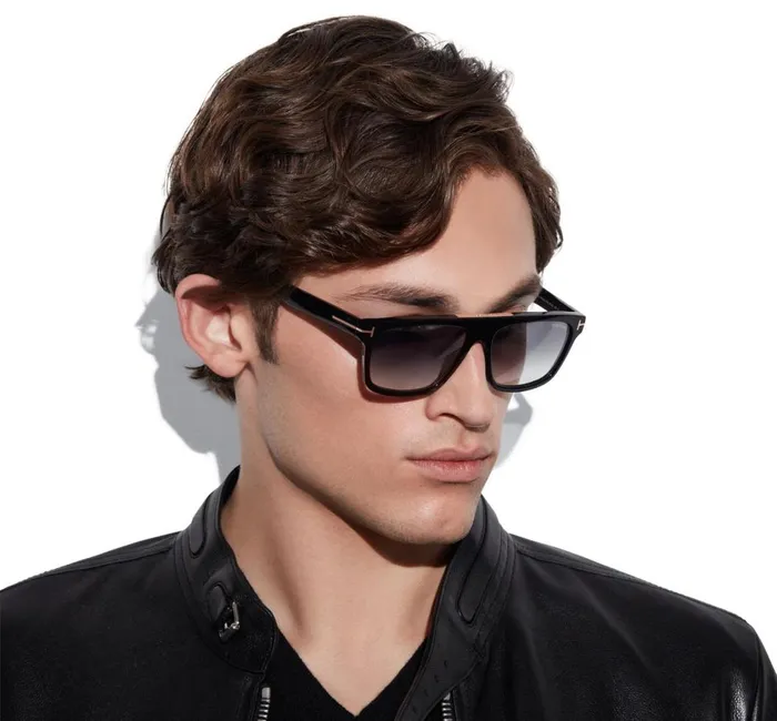 Men SUNGLASSES Tom Ford Cecilio Sunglasses Black Men SUNGLASSES Tom Ford Cecilio Sunglasses Black