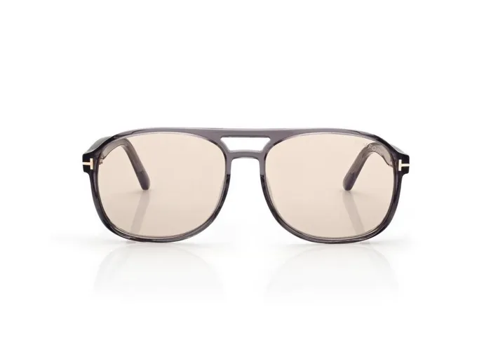 Men SUNGLASSES Tom Ford Photochromatic Rosco Sunglasses Grey