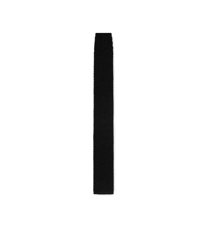 Men Ties and Bow Ties Tom Ford Knitted Tie Black