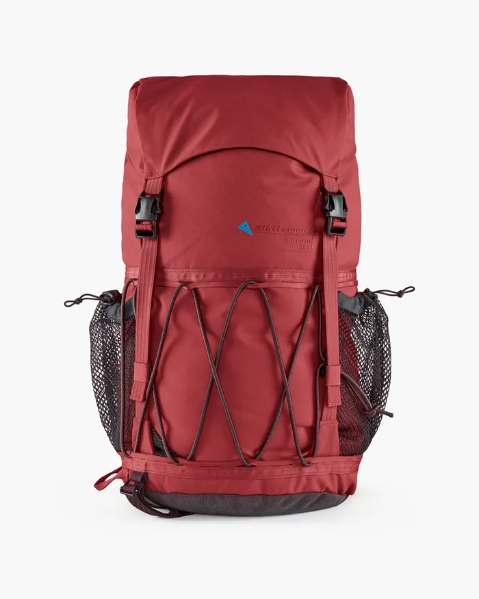 MenWomen Delling 25L Compact Hiking Backpack Burnt Russet Klttermusen SingleDay Backpacks 1832l