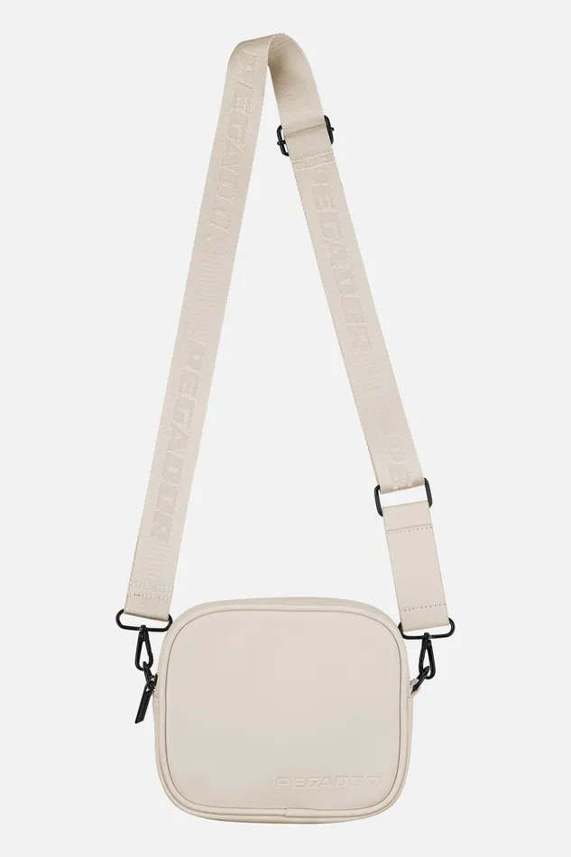MenWomen Pegador Bags Skibo Logo Faux Leather Shoulder Strap Bag Desert Sand MenWomen Pegador Bags Skibo Logo Faux Leather Shoulder Strap Bag Desert Sand