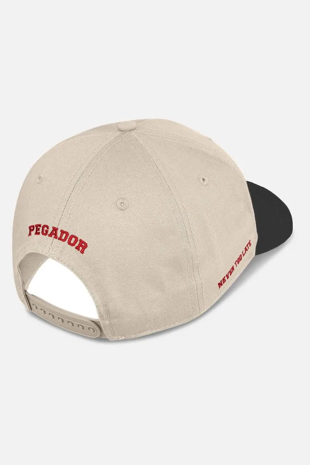 MenWomen Pegador Caps and Hats Carlo Baseball Cap Desert Sand Black MenWomen Pegador Caps and Hats Carlo Baseball Cap Desert Sand Black