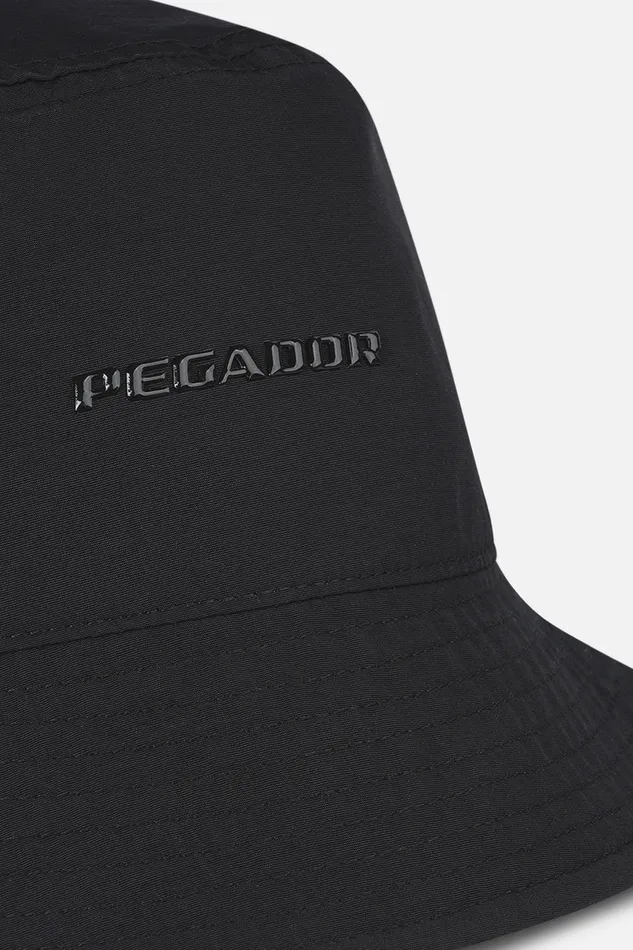 MenWomen Pegador Caps and Hats Logo Nylon Bucket Hat Black MenWomen Pegador Caps and Hats Logo Nylon Bucket Hat Black
