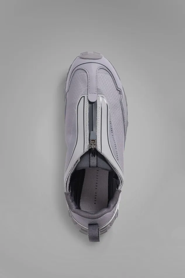 Men Zip Up Runner Glacier Grey Norse Projects Footwear