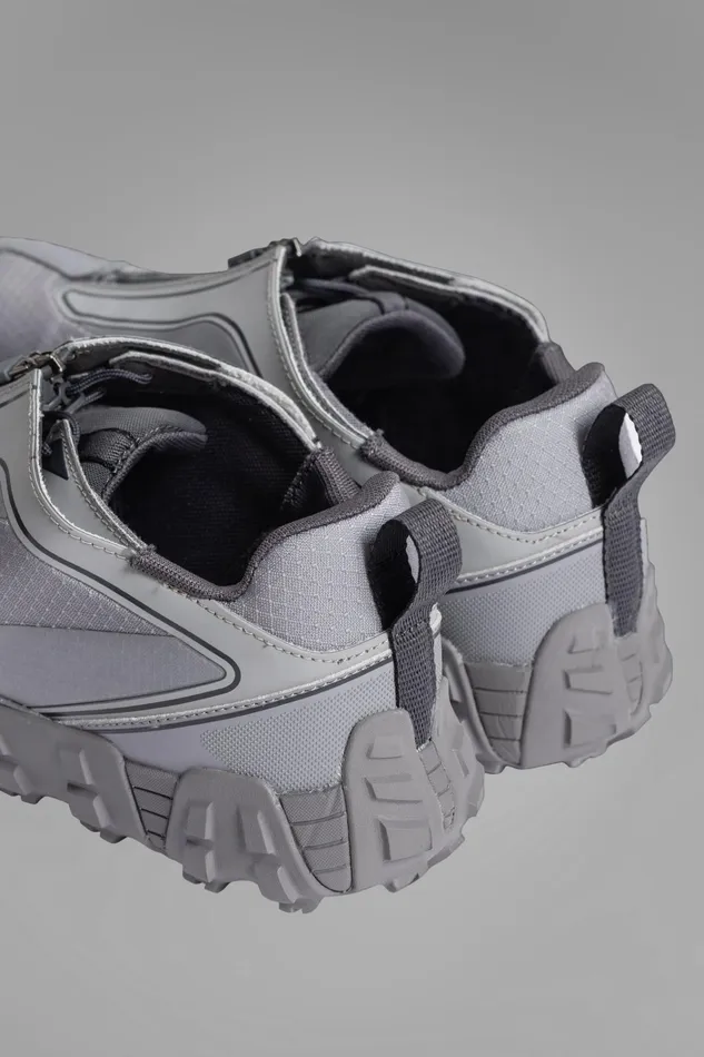 Men Zip Up Runner Glacier Grey Norse Projects Footwear