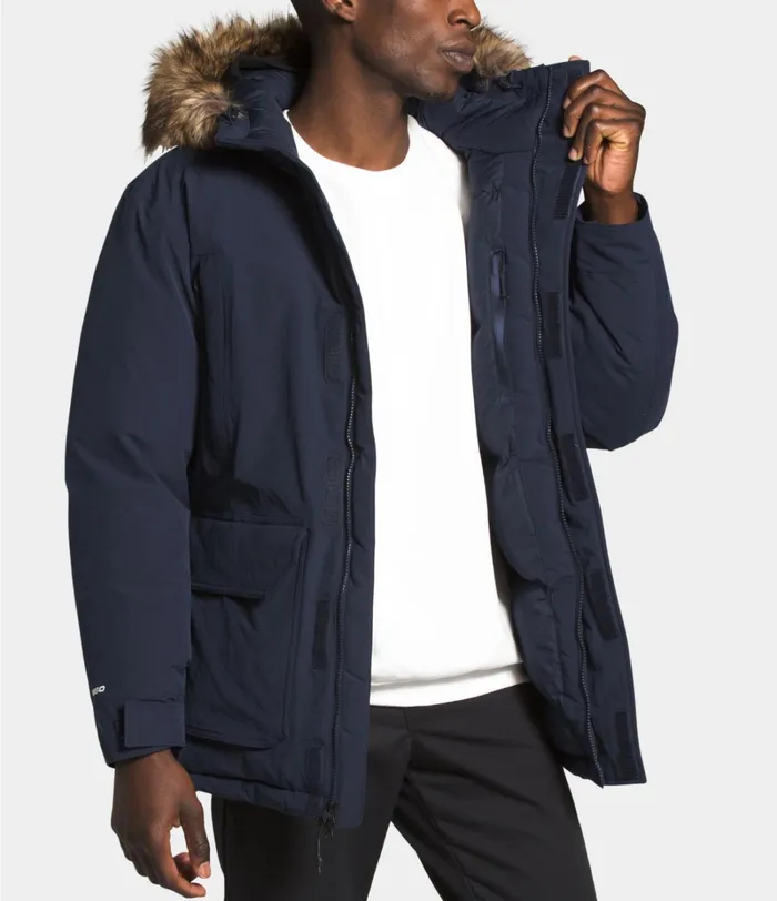 Mens The North Face Insulated and Down Jackets McMurdo Parka Aviator Navy