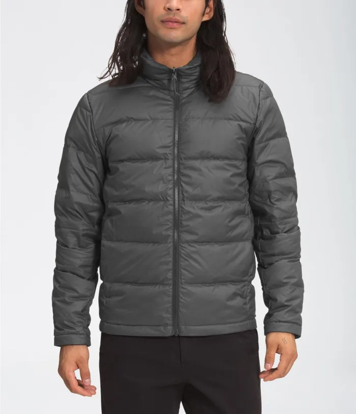 Mens The North Face Insulated and Down Jackets Mountain Light FL Triclimate Jacket Blackasphalt Greycedar Tan