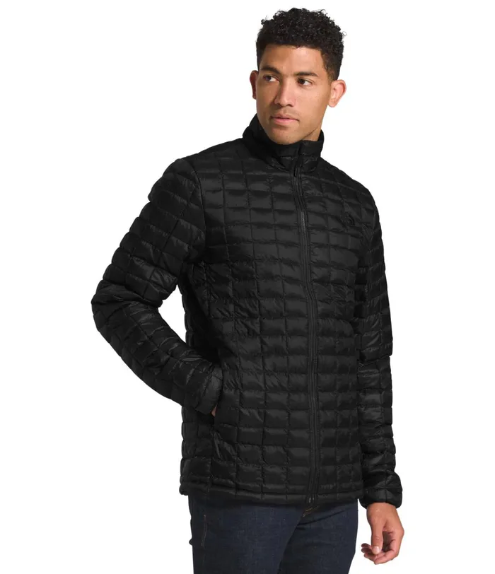 Mens The North Face Insulated and Down Jackets ThermoBall Eco JacketTall Tnf Black Matte