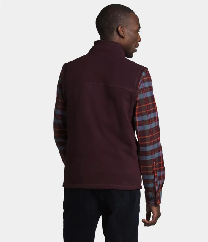 Mens The North Face Vests Gordon Lyons Vest Root Brown Heather