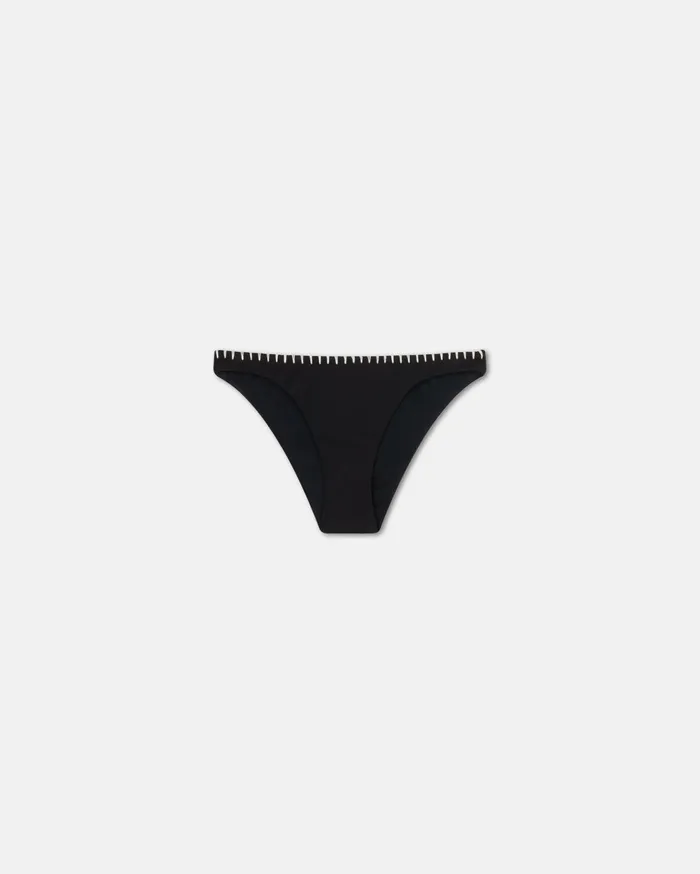 Merve Crochet Bikini Bikini Bottoms Black Women Nanushka Swimwear
