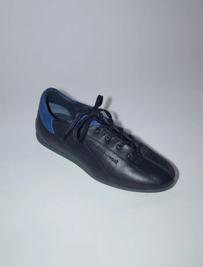 Miles B Navy Women Paloma Wool Sneakers